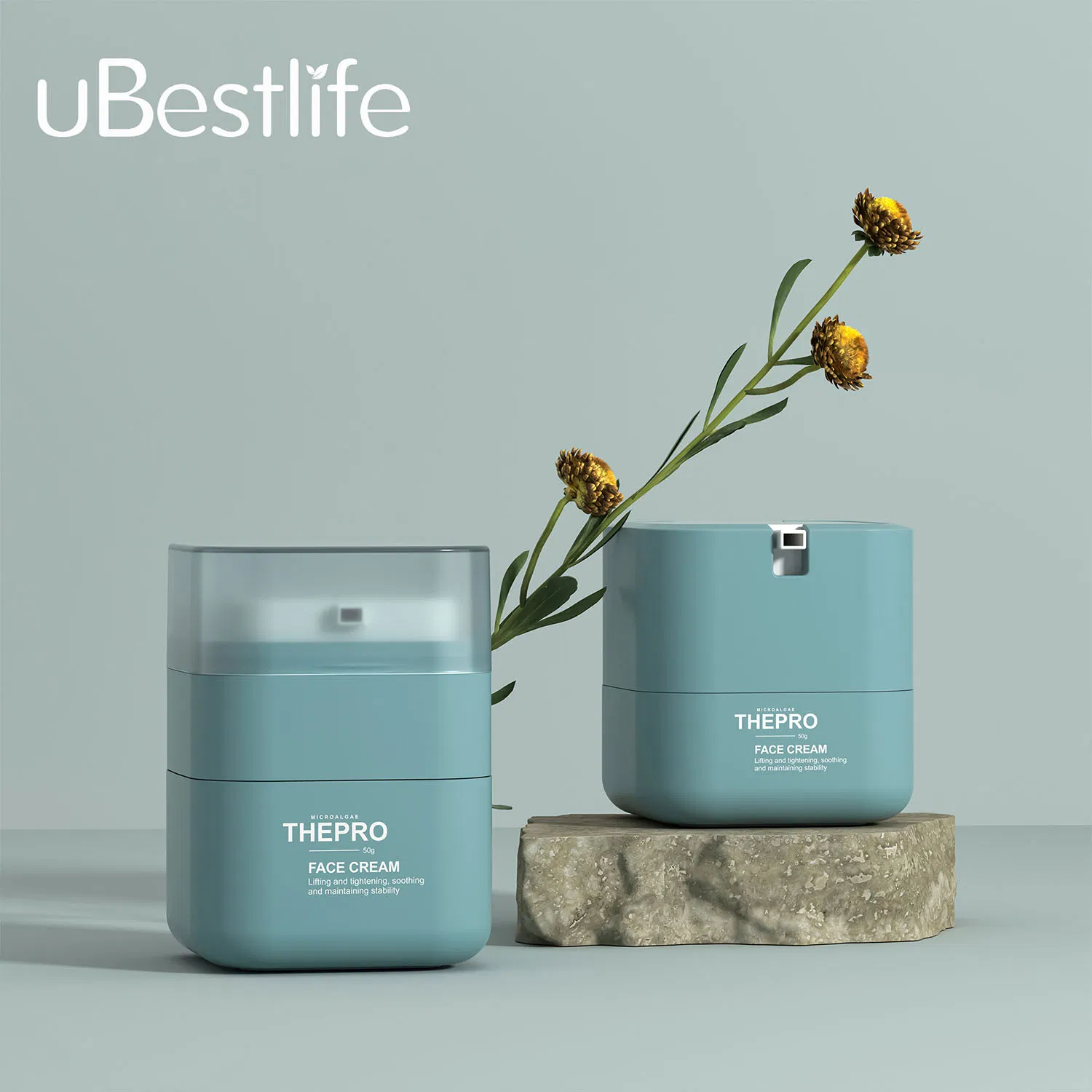 Ygh Luxury Face Cream Eye Cream Serum Airless Pump Bottle Cosmetic Packaging