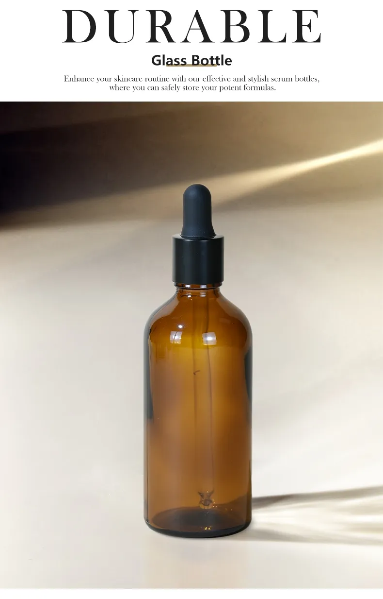 Fragrance Bottle Luxury Dropper Serum Glass Perfume Bottle