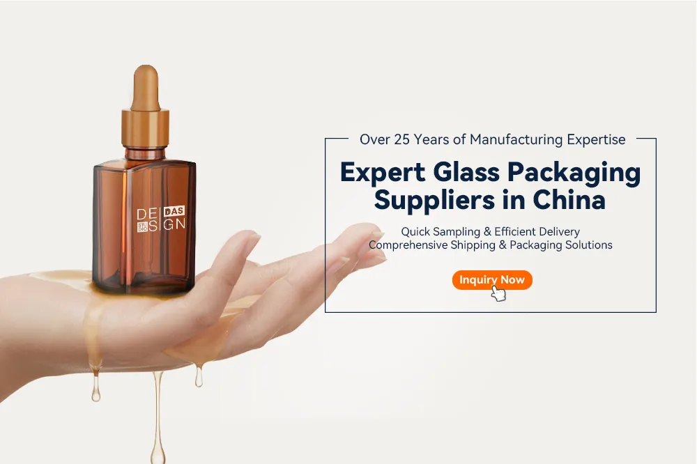 Glass Serum Essential Oil Bottle