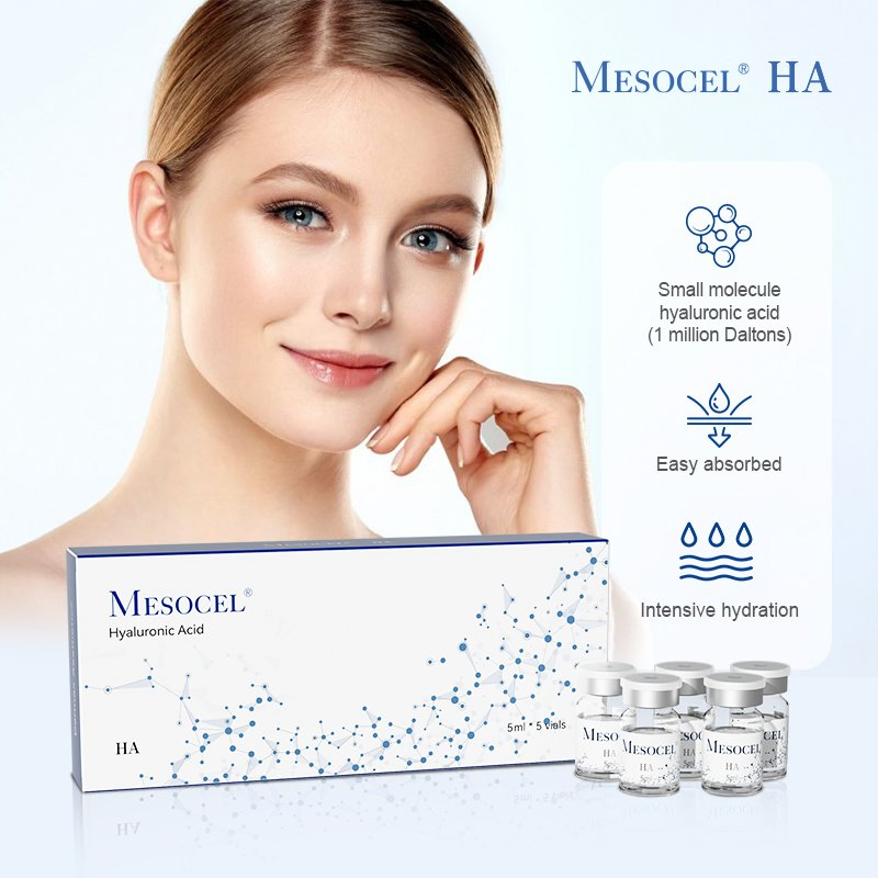 High Quality Face Skincare Beauty Used After Mesotherapy Skin Booster Quick Repair Moisturizing Hyaluronic Acid Ampoules