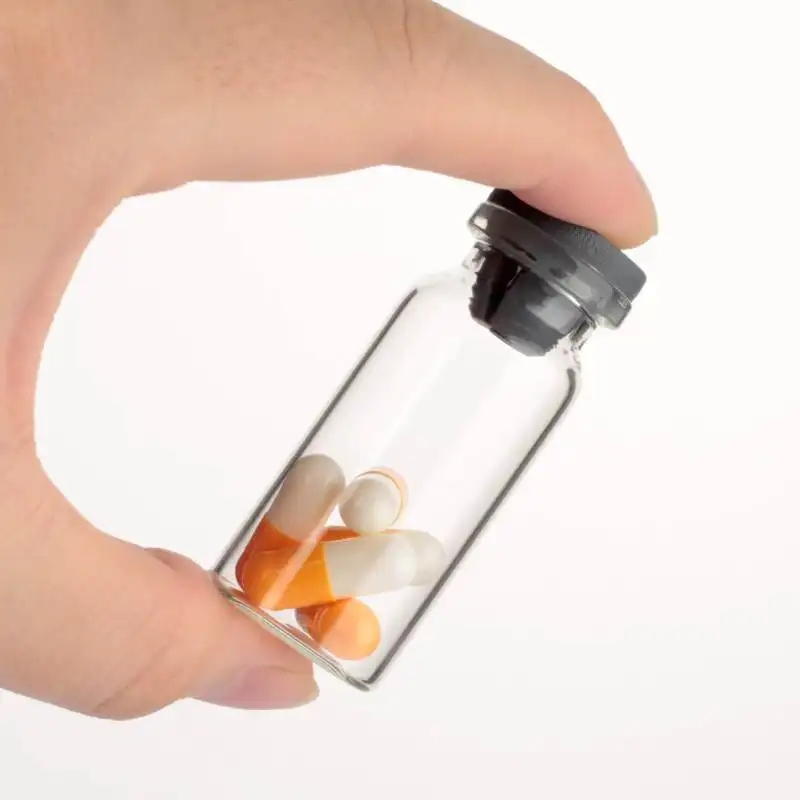 2ml 2r Clear Tubular Glass Vials for Medical or Cosmetic