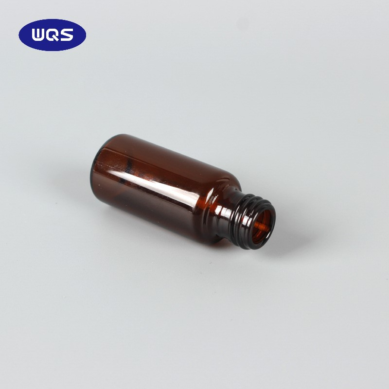 7ml Clear Screw Top Cosmetic Glass Bottles Vials with Cosmetic Dropper Pipette