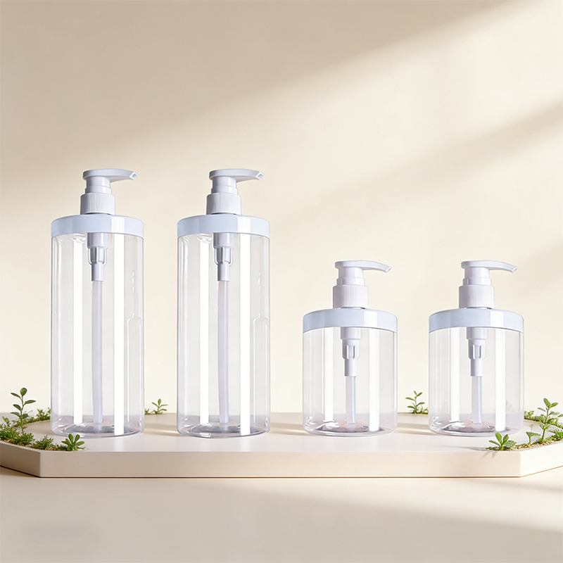 Customized Cosmetic Packaging Pet 500/1000ml Cleansing Lotion Bottle/Shower Gel Bottle/Lotion Pump Bottle