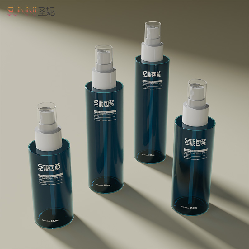 Customized Wholesale Empty 30ml 60ml 100ml 120ml 150ml Hair Oil Fine Hand Sanitizer Mist Dispenser Skincare Toner Packaging Nozzle Spray Plastic Pet Bottle Jar