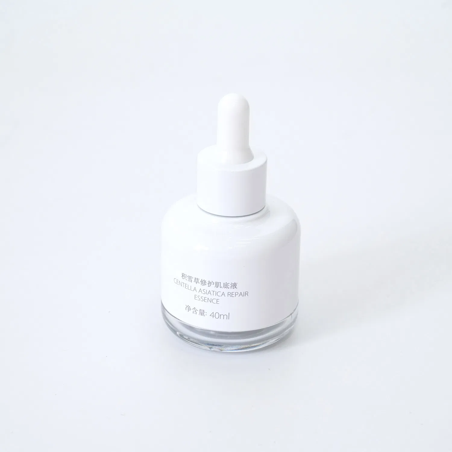 Hot Sales Cosmetics Dropper Bottle with Aluminum Collar for Essential Oils, Serum, Hair Oils