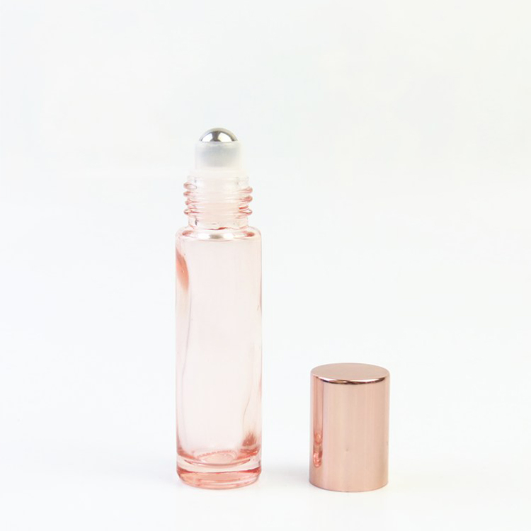 Empty 10 Ml 5 Ml 3ml 5ml 6ml 8ml 10ml Frosted Amber Clear Perfume Glass Roller Bottles Roll on Bottle for Essential Oil