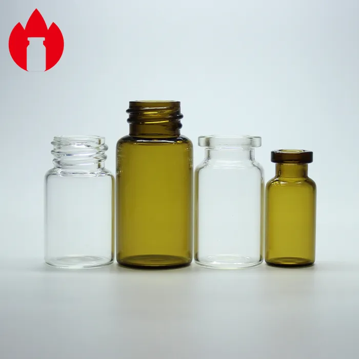 Glass Bottle Vial View 4