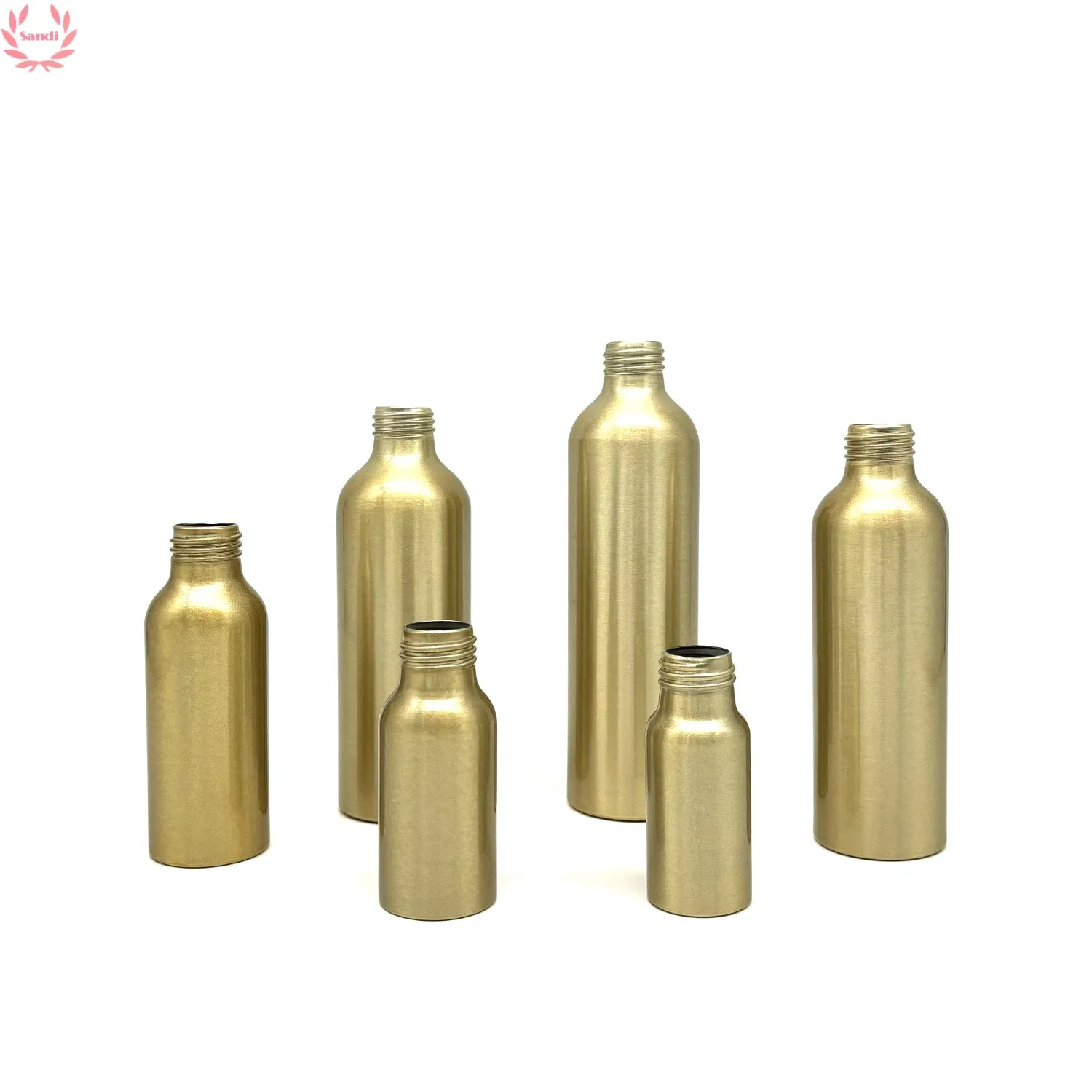 Recycle Use Empty 30ml 50ml 100ml 120ml 150ml 250ml Cosmetic Aluminum Shampoo Pump Spray Bottle 1oz 3oz 4oz 5oz 8oz