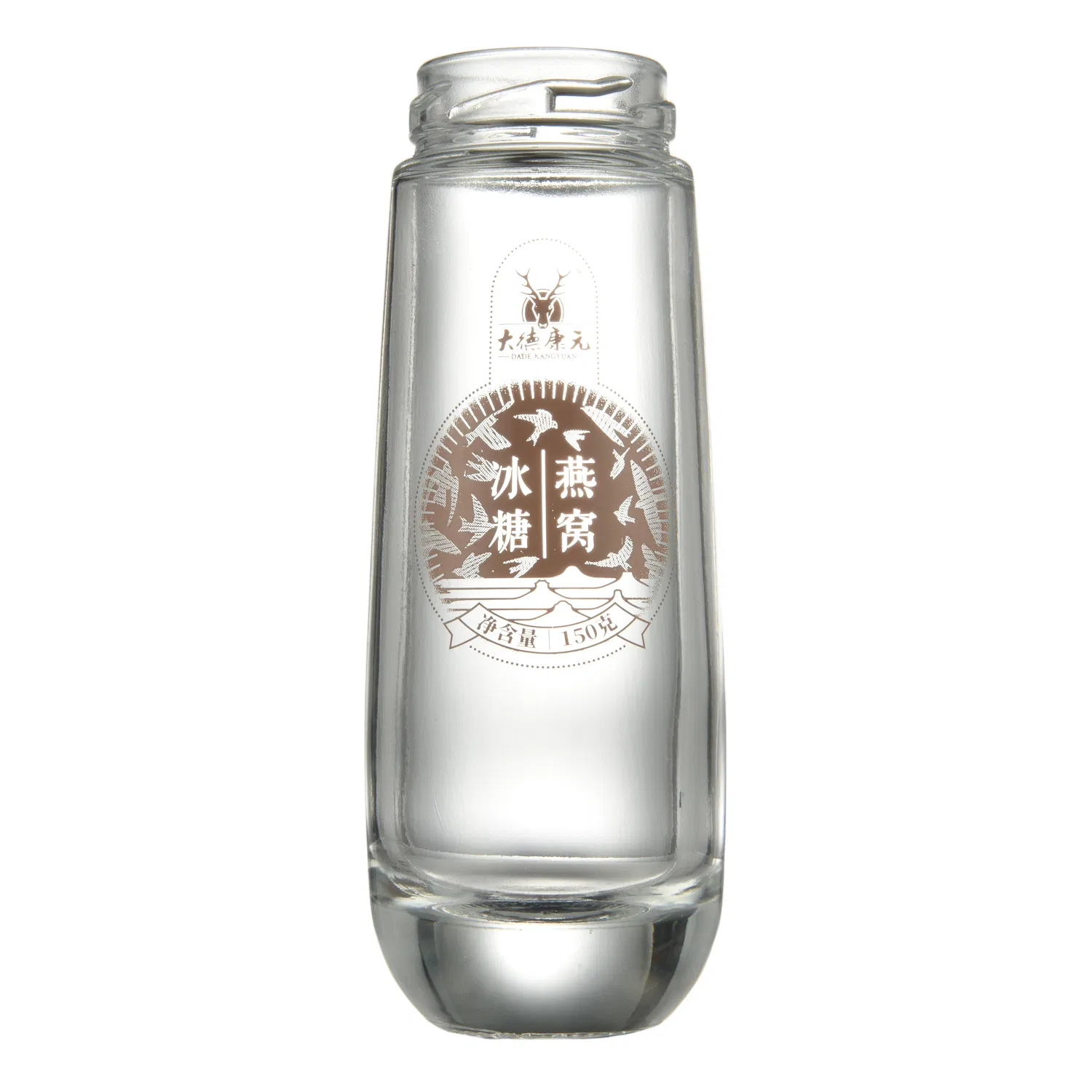 Elegant Mini Glass Bottle for Travel-Size Cosmetics and Sample Products