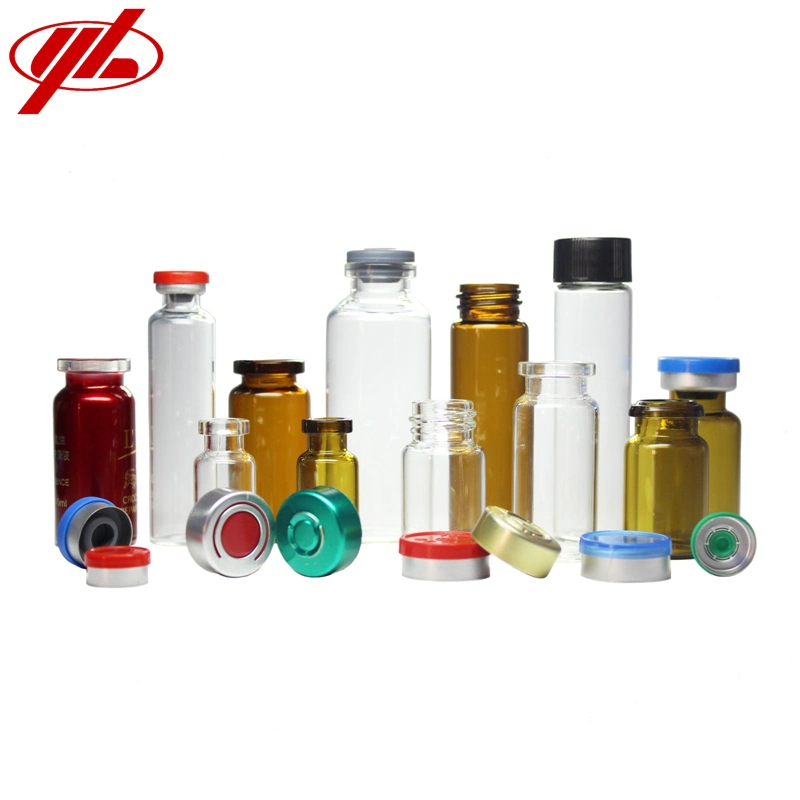 3ml 5ml 10ml 30ml Pharmaceutical or Cosmetic Clear or Amber Mini Glass Bottle Vials