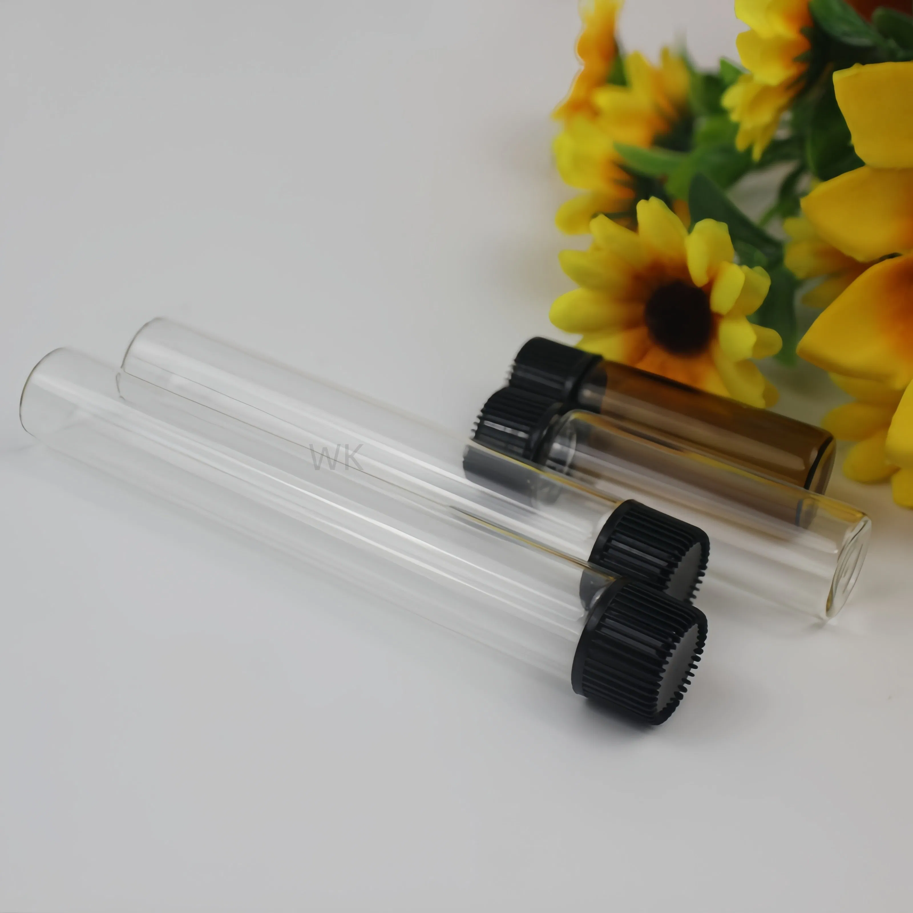 Clean Washed Sterile Depyrogenated Cosmetic Tubular Glass Bottle Vial