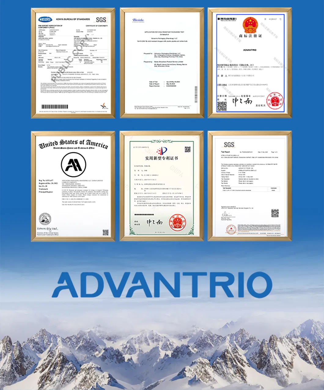 Quality Certifications