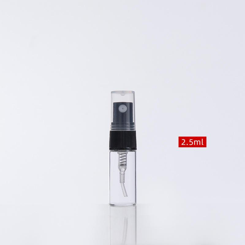 2ml 3ml 5ml 10ml Small Perfume Sub PP Bottle Perfume Cosmetic Essential Oil Fragrance Sample Mist Mini Glass Spray Bottle