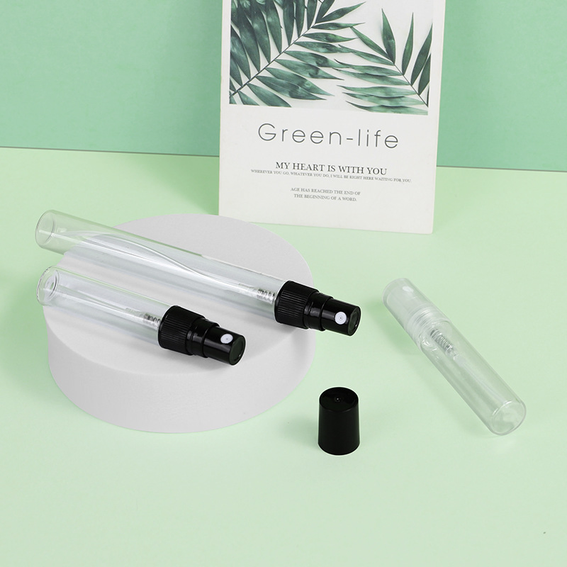 Cosmetic Packaging Wholesale 2ml 3ml 5ml 10ml Empty Empty Perfume Dispenser Glass Spray Bottle Packaging Trial Sample Perfume Bottle