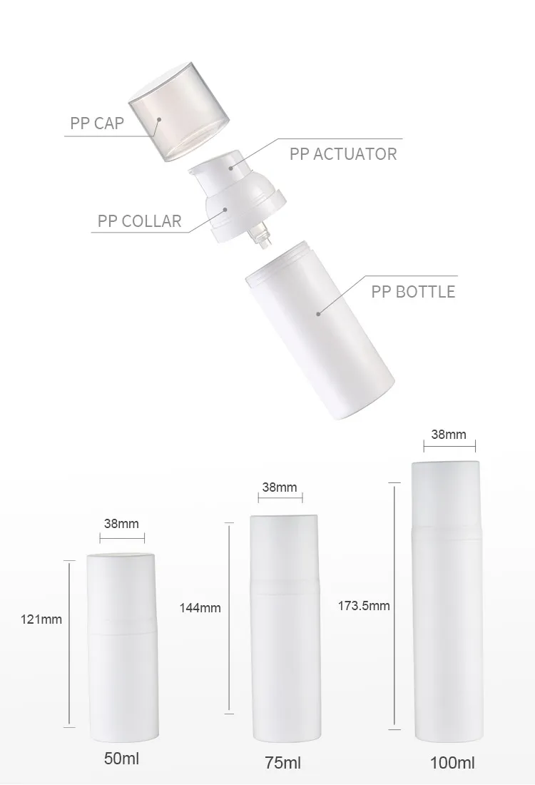 Airless Lotion Pump Bottle