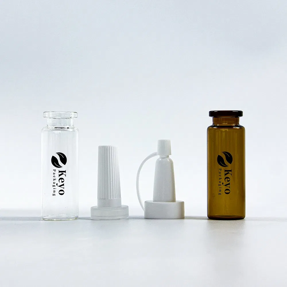 Colored Frosted Amber Custom Tubular Ampoule Medical Penicillin Glass Vial Bottles