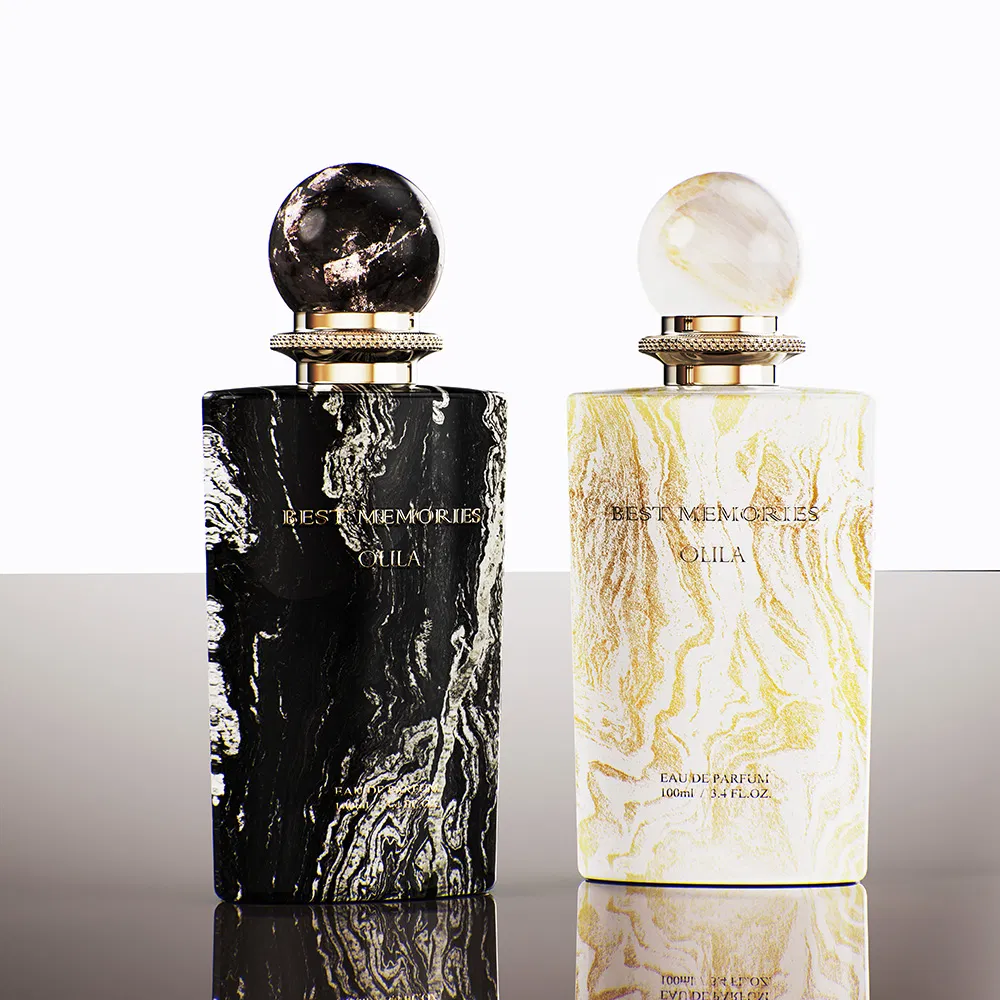 Custom Factory Supplies Hexagon Perfume Bottle 50ml 100ml Luxury Empty Glass Bottles Custom Box Wholesale