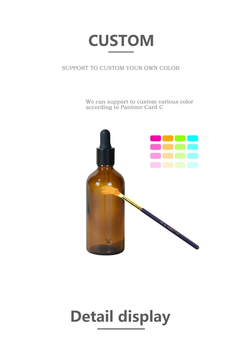 Fragrance Bottle Luxury Dropper Serum Glass Perfume Bottle