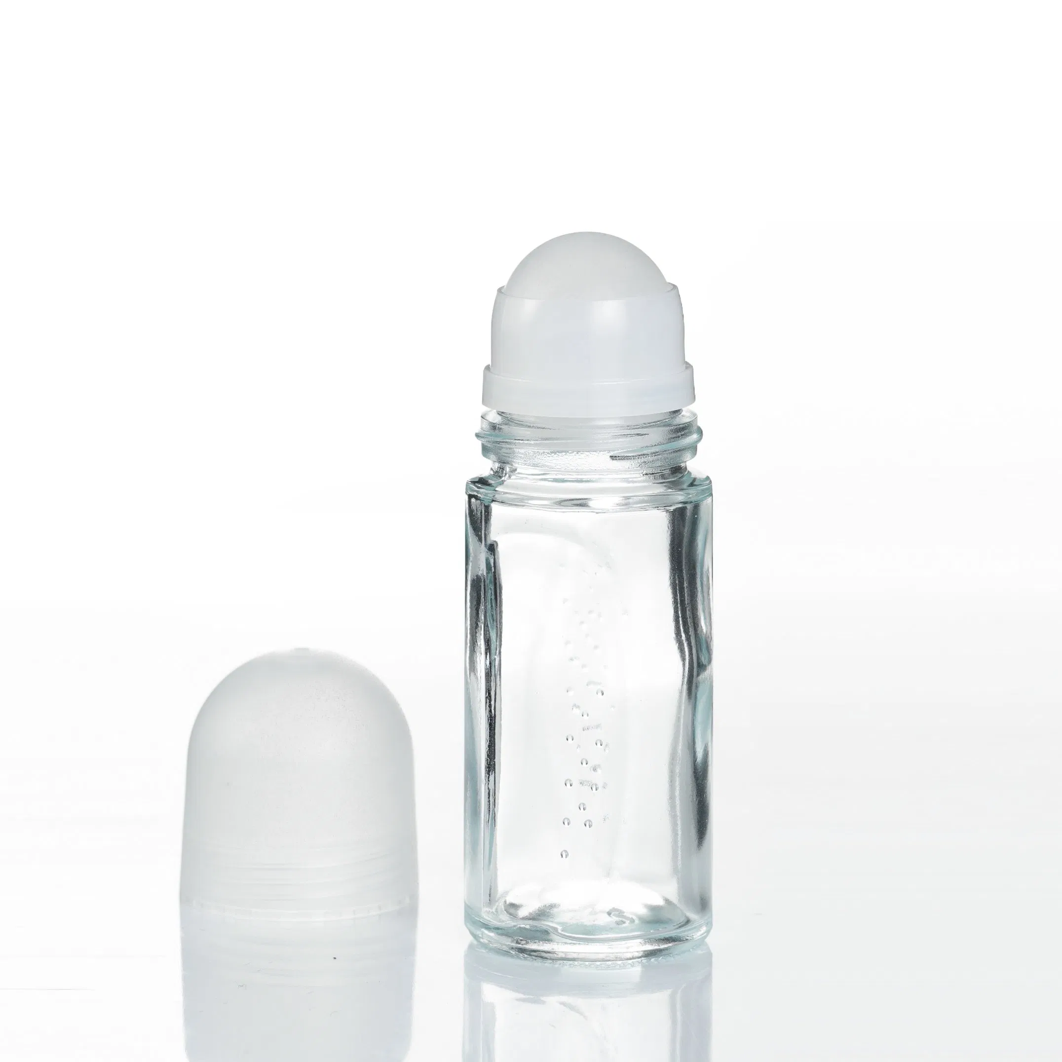 Good Quality 50ml Empty Perfume Essential Oil Roller Bottle Packaging Container Glass Ball Deodorant Roll on Bottle
