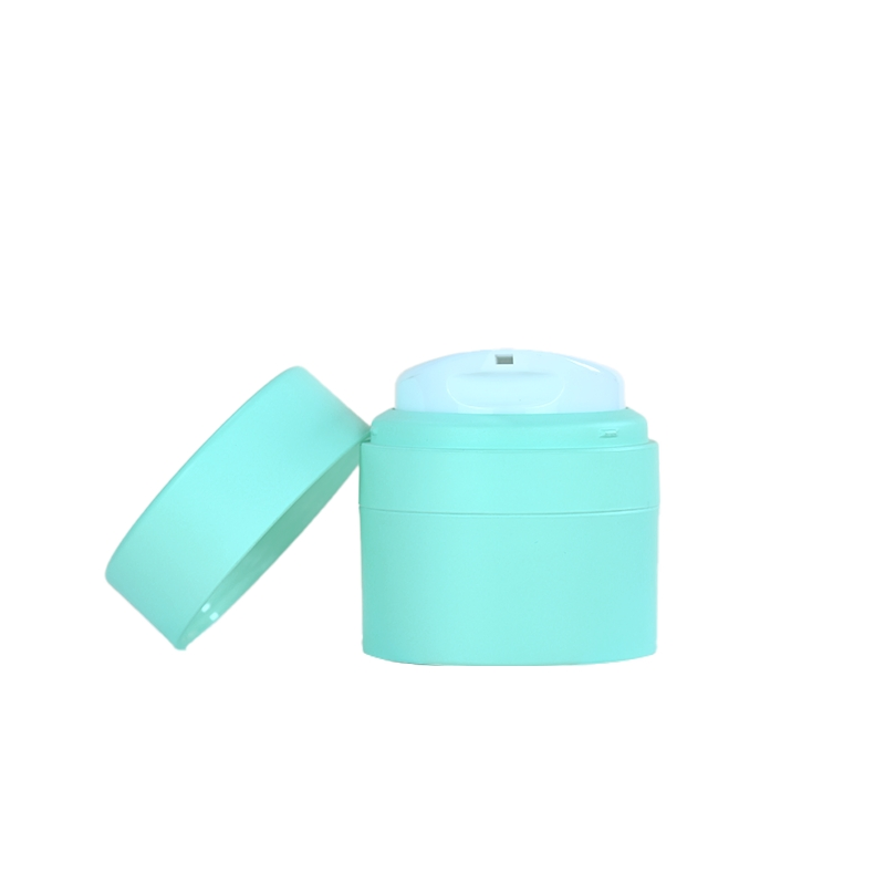 Kinapck 15g 30g 50g 100g Plastic Custom Cosmetic Luxury Airless Face Eye Skincare Cream Pump Jar