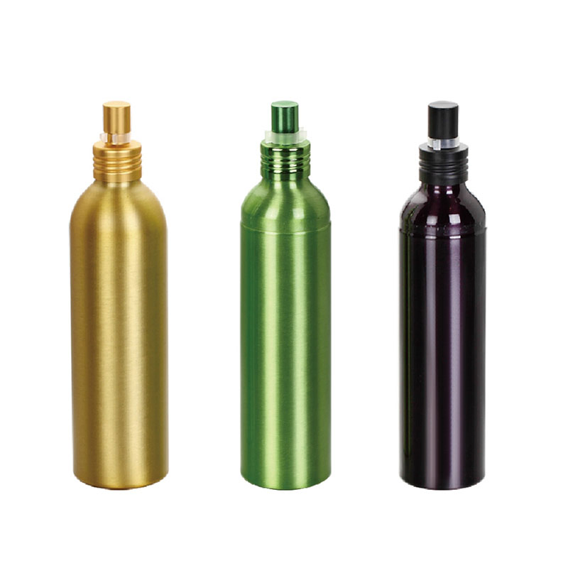 Free Sample Cosmetic Aluminum Spray Bottle with Fine Mist Sprayer