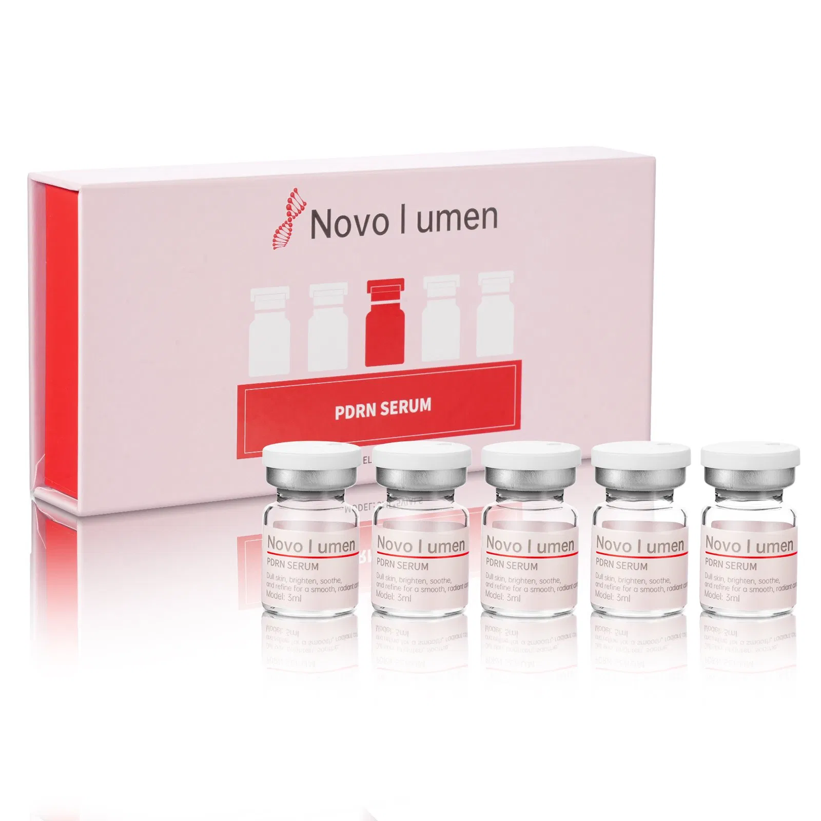 Novolumen 3ml Salmon DNA Pdrn Ampoule for Youthful Skin