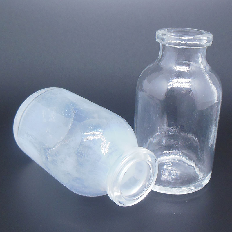 20ml Frosted Glass Vial for Medical or Cosmetic Type II