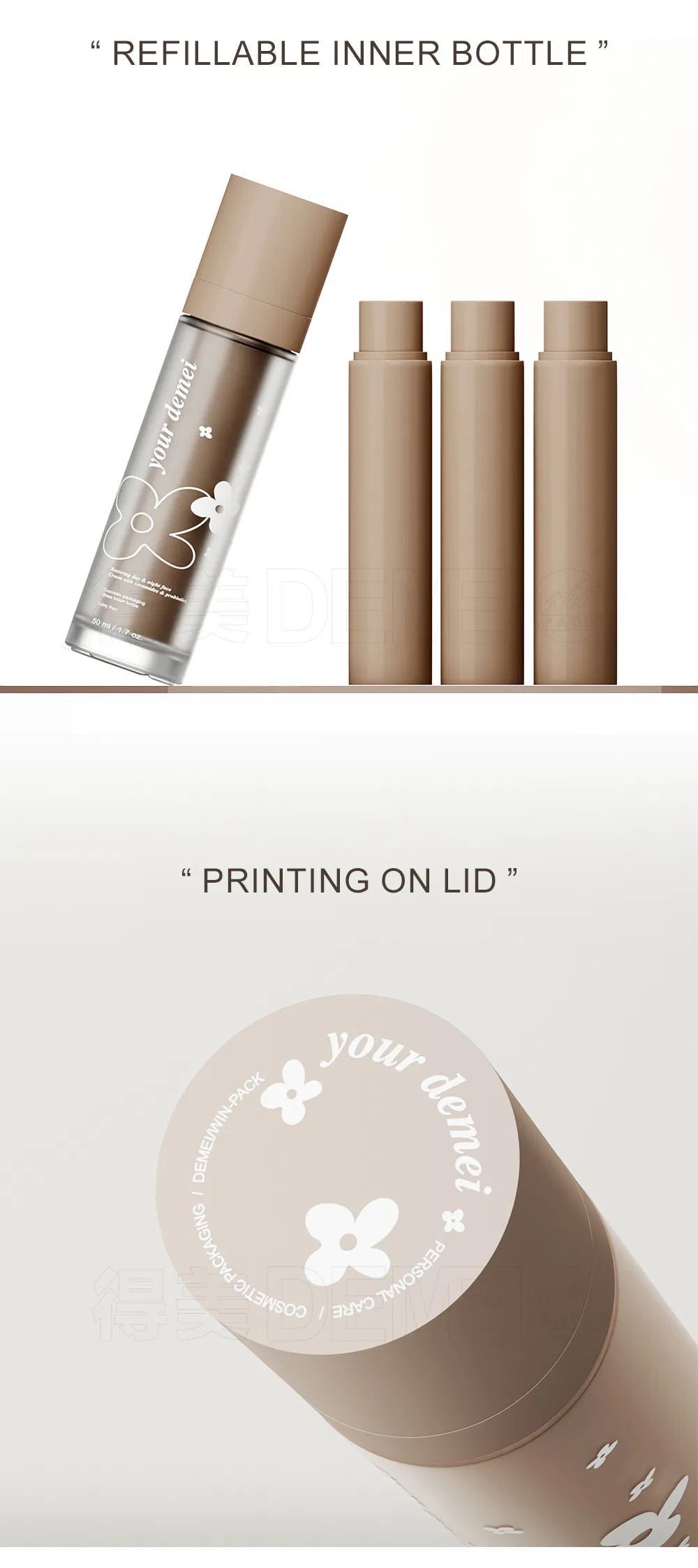 Beauty Product Bottle