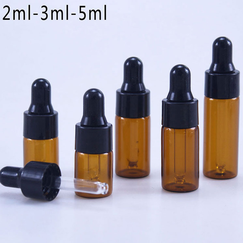 New Custom Square Golden Essence Dropper Essential Oil Bottle Square Glass Bottle with Serum Dropper 100ml 50ml 30ml