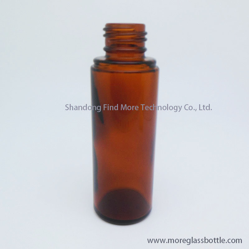60ml Amber Glass Spray Bottles for Cosmetics or Pharmaceuticals