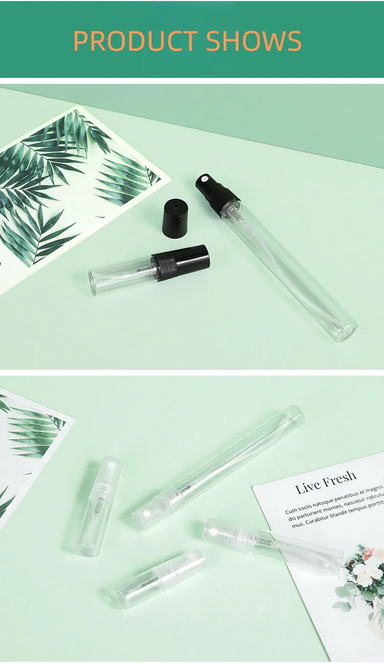 Perfume Dispenser Glass Spray Bottle