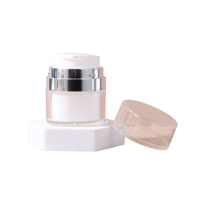 Press-Type Small Sample Travel Bottle Face Cream Vacuum-Packed Bottle Cosmetics Lotion Foundation Liquid Skin Care Products Storage Empty Box