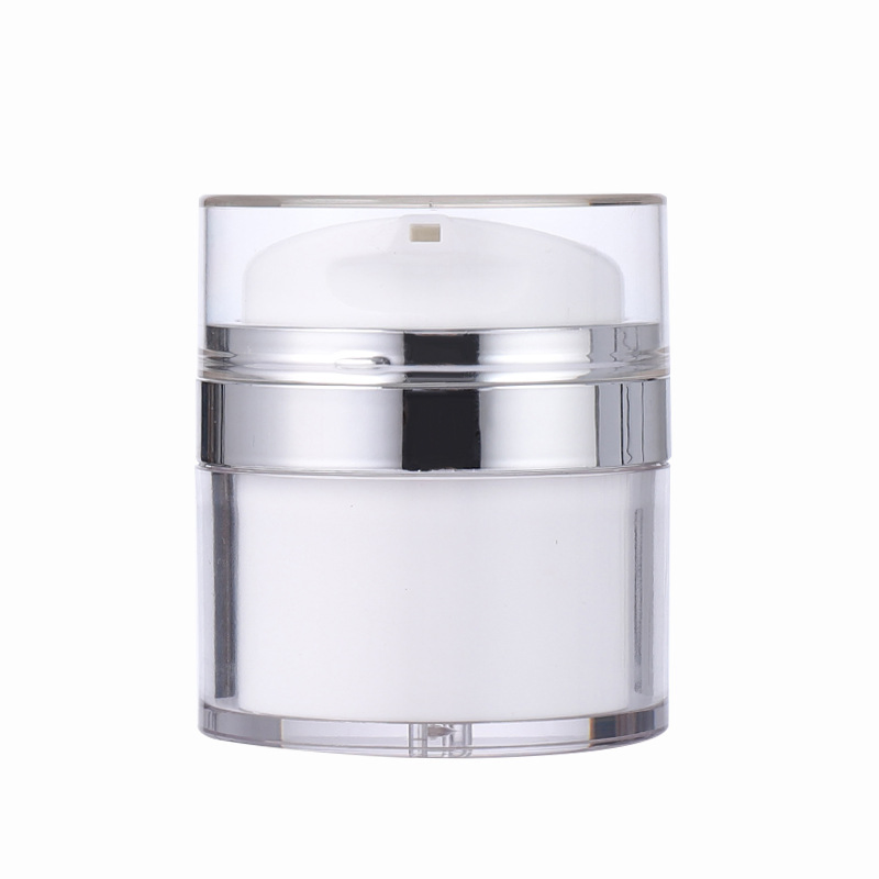 15g 30g 50g Luxury Acrylic Facial Cream Cosmetic Bottle Airless Jars with Pump