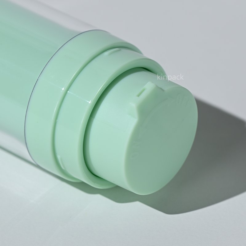 Luxury 15ml 30ml 50ml Empty Cosmetic Container Airless Pump Lotion Bottle Luxury Airless Cosmetic Bottles for Packaging