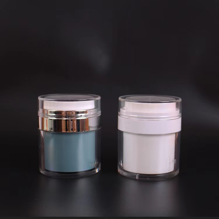 Premium Airless Cosmetic Cream Jars with Pump for 30ml &amp; 50ml