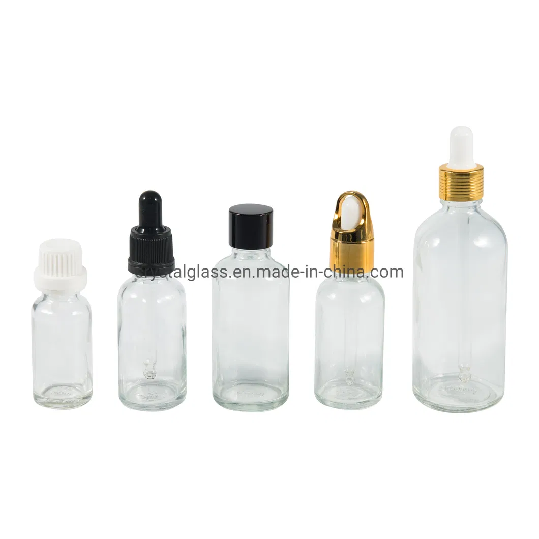 Matte Black Glass Serum Bottle 5
