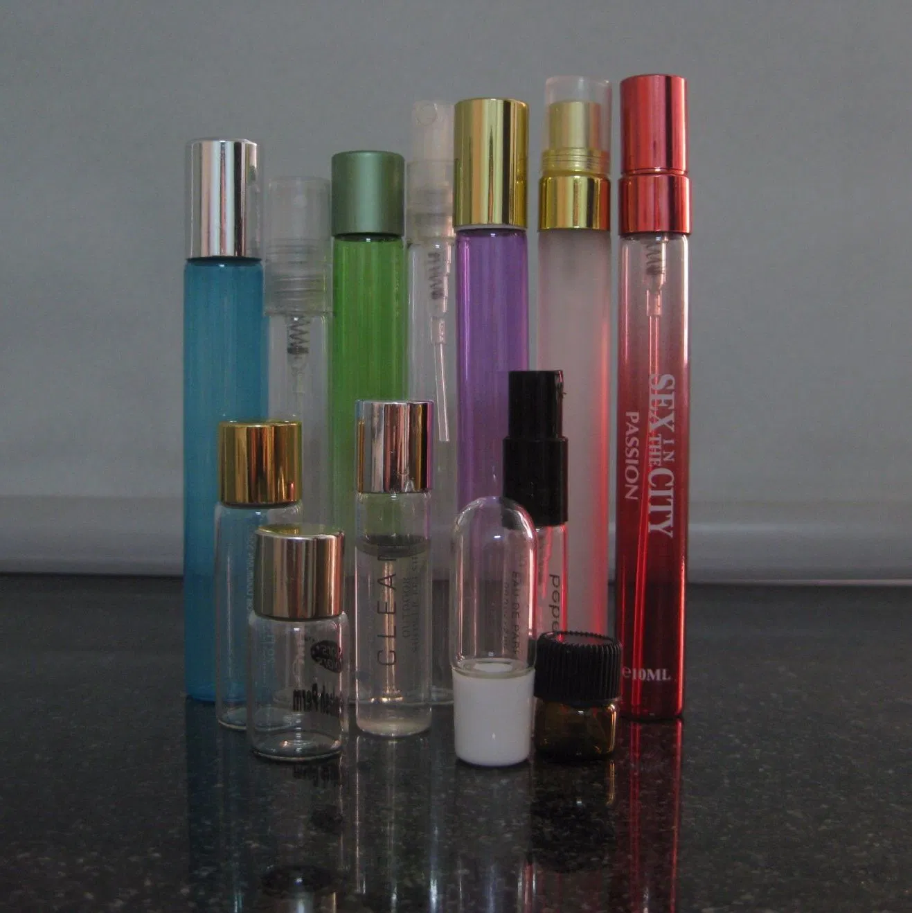 Cosmetic Glass Vial for Perfume