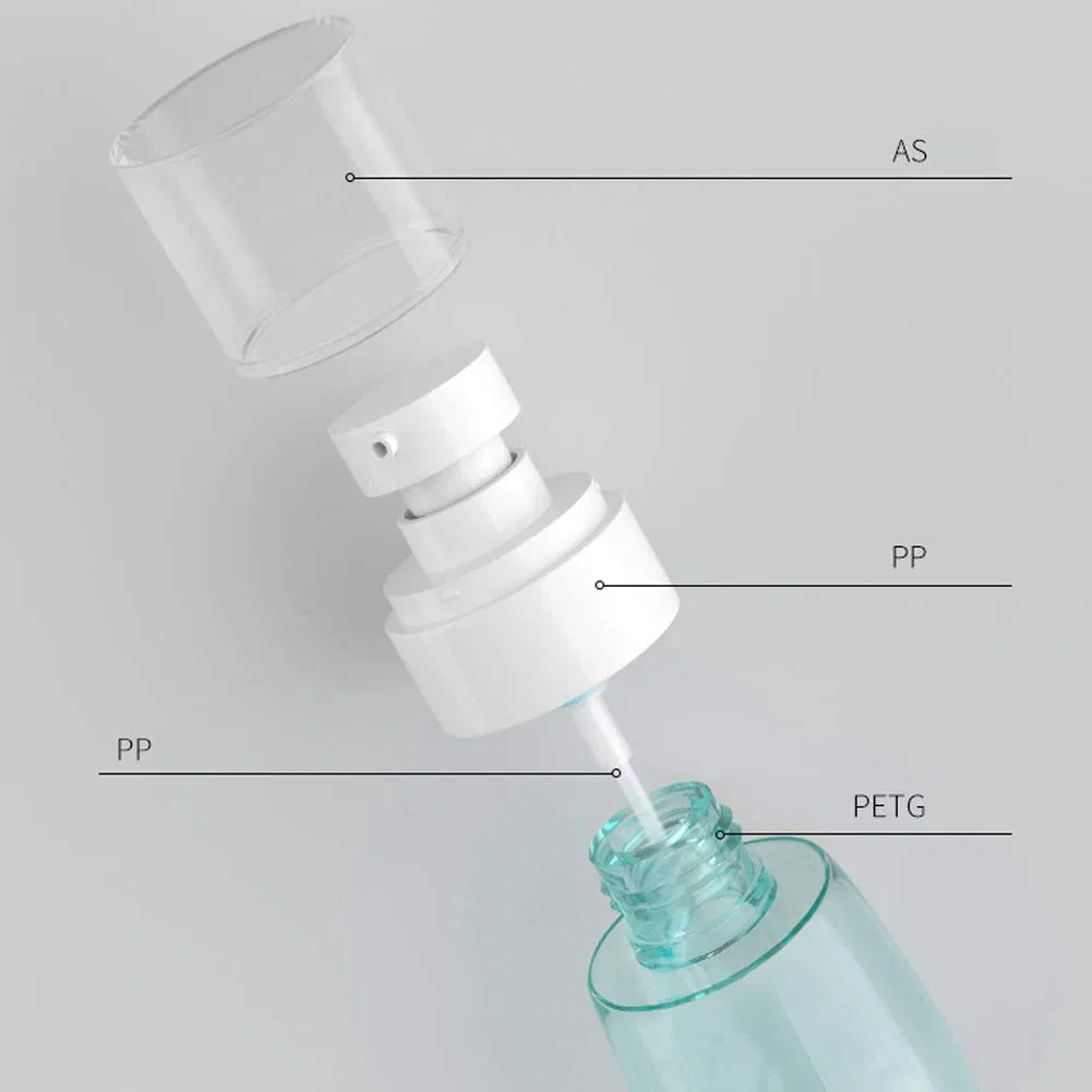 Wholesale Plastic Lotion Spray Bottle for Perfume Skincare Toner Moisturizing Liquid