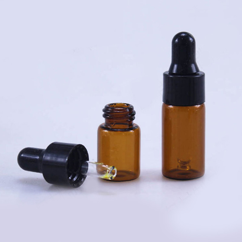 New Custom Square Golden Essence Dropper Essential Oil Bottle Square Glass Bottle with Serum Dropper 100ml 50ml 30ml