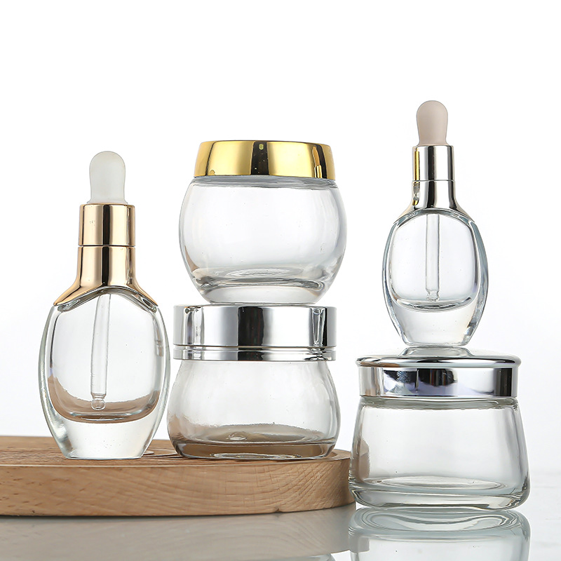 Essential Oil Bottle15ml 30ml 50ml Glass Essential Oil Dropper Bottle Custom Cosmetic Skincare Serum Dropper Bottle