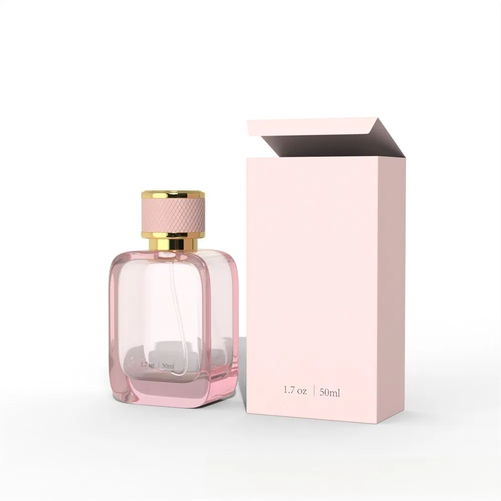 Custom Design Wholesale Luxury Perfume Bottle 50ml 100ml Bulk Empty Fragrance Spray Glass Perfume Bottles with Box Packaging