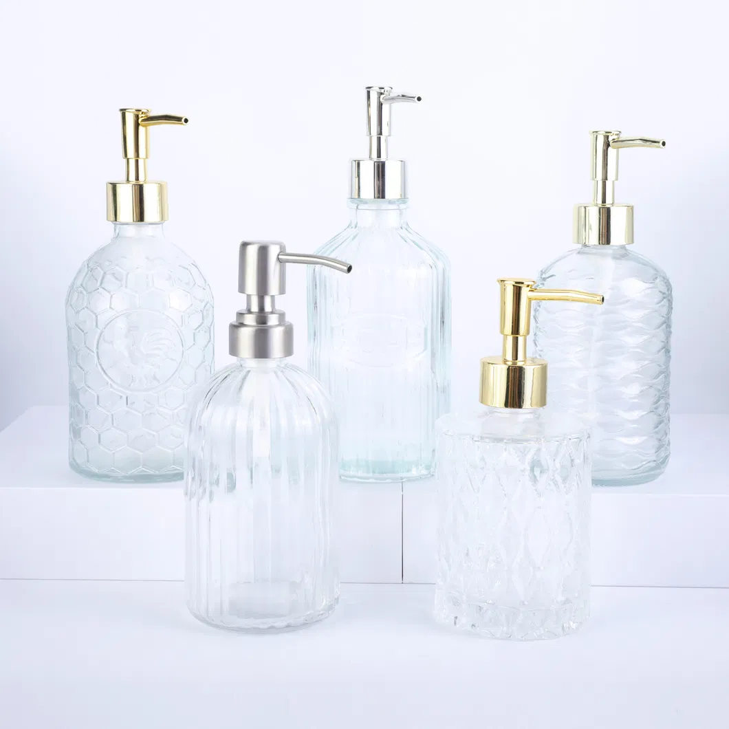 Glass Hand Wash Bottle 2