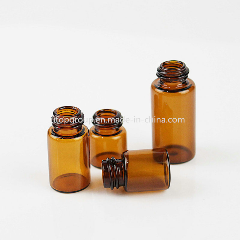 Cosmetic Packaging 1ml 2ml 3ml 5ml Mini Glass Sample Dropper Bottle Empty Essential Oil Perfume Bottles Vials with Dropper