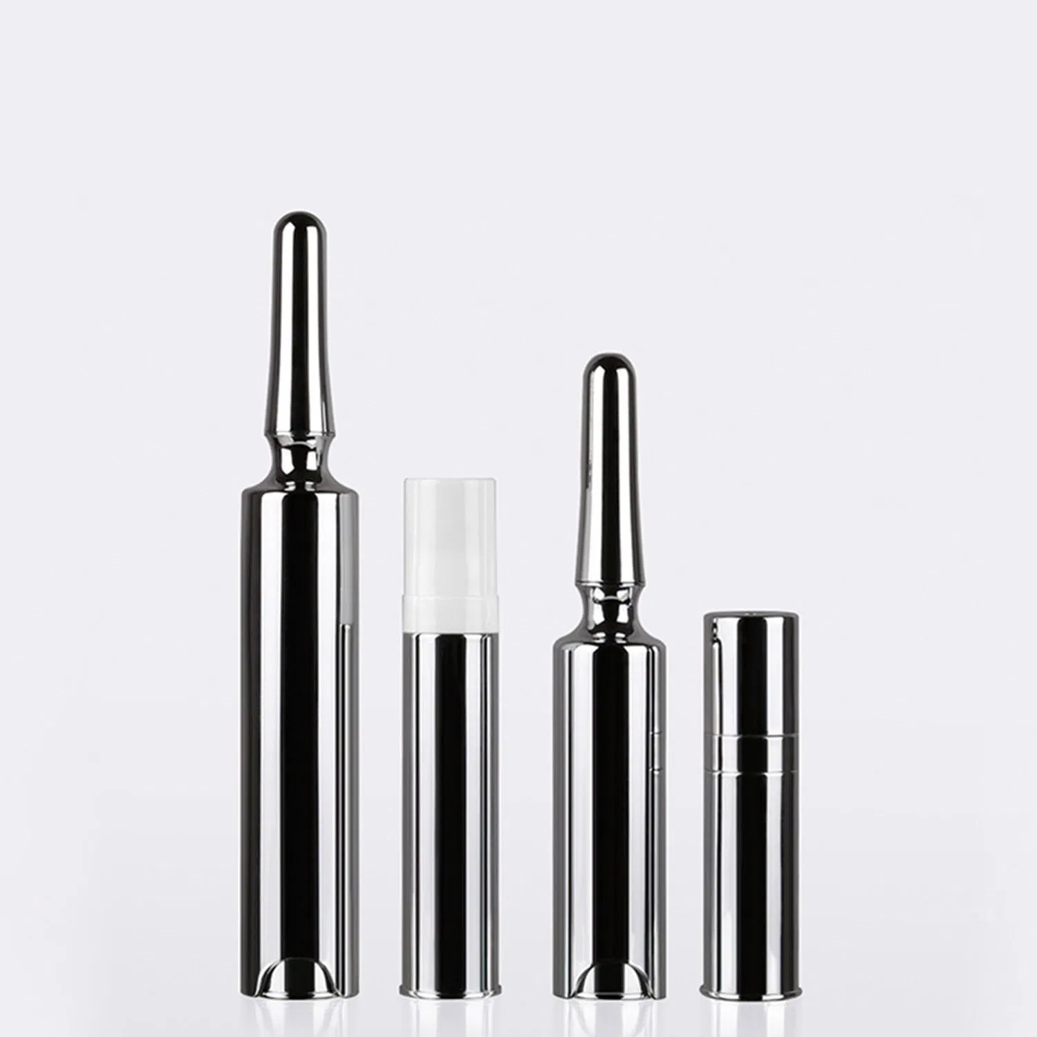 5ml/10ml Ampoule Vacuum Press Eye Cream Bottle Essence Dispensing Bottle Roll-on Bottle Eye Cream Roll-on Vials Replaceable Ampoules