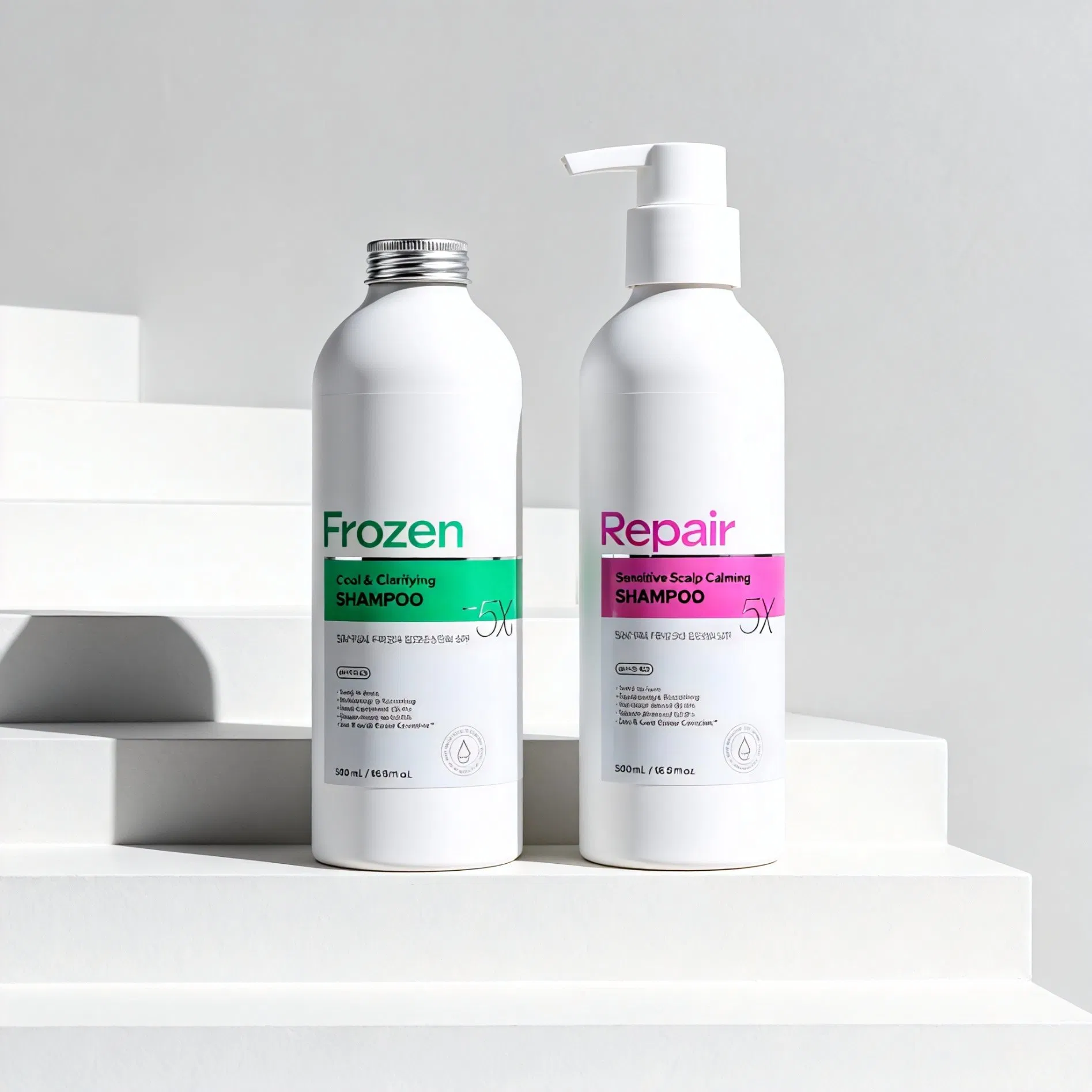 Custom Empty 100ml 120ml 150ml 200ml 250ml 300ml 350ml Facial Body Liquid Soap Detergent Shampoo Lotion Mist Spray Perfume Cosmetic Aluminum Packaging Bottles