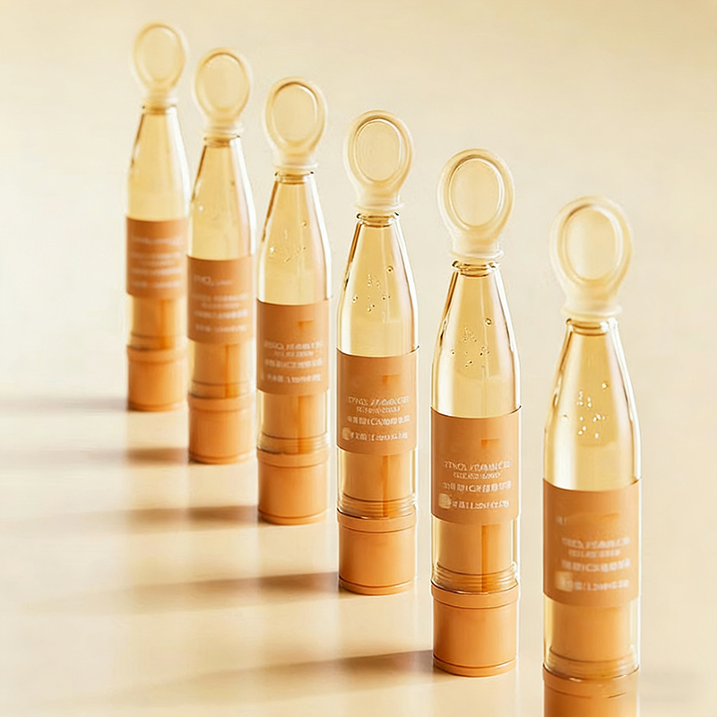 1.5ml Bowling Shape Secondary Throwing Essence Bottle Custom Packaging