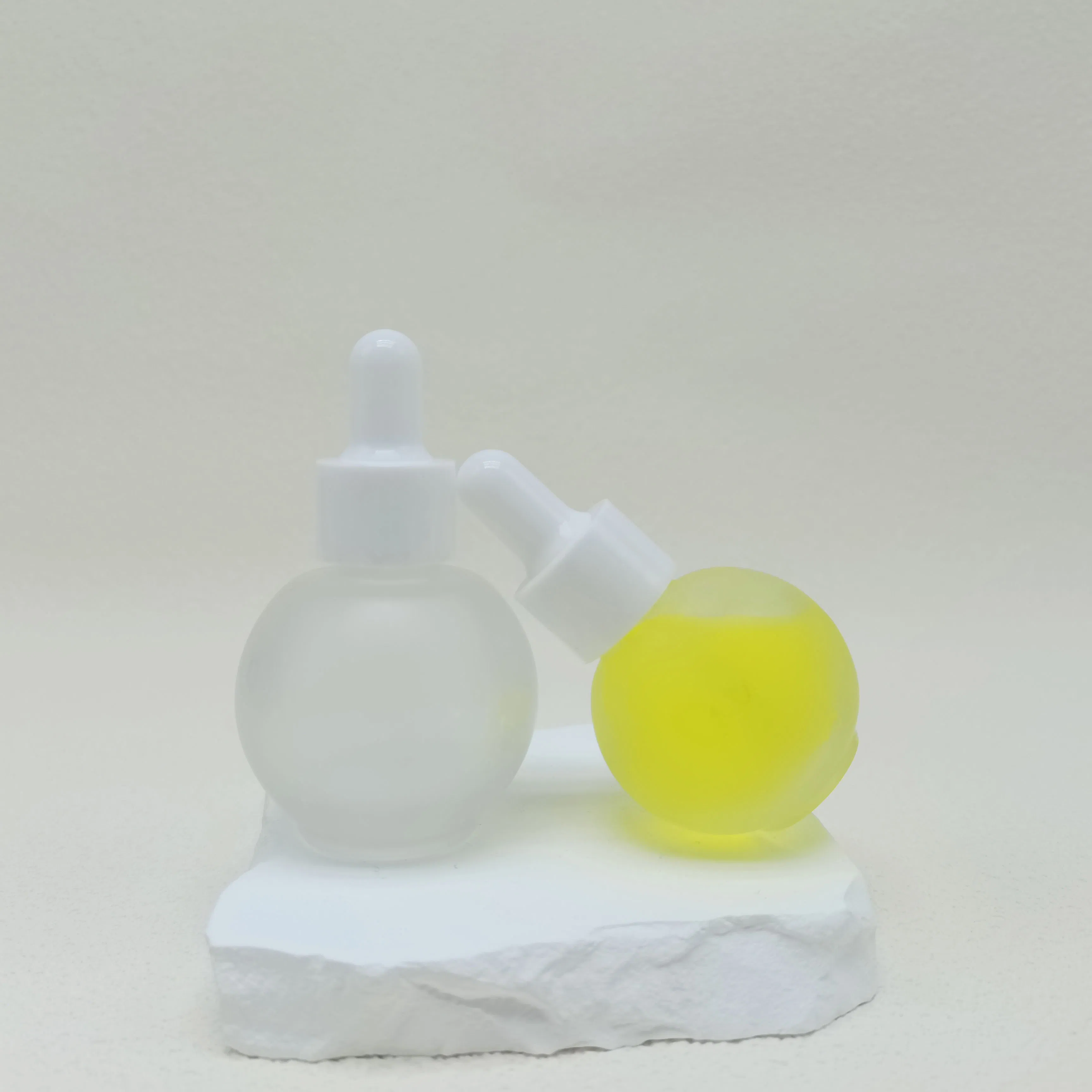 Factory Glass Cosmetic Bottle Customized Skin Carer 20ml 30ml Essential Oil Serum Dropper Bottle