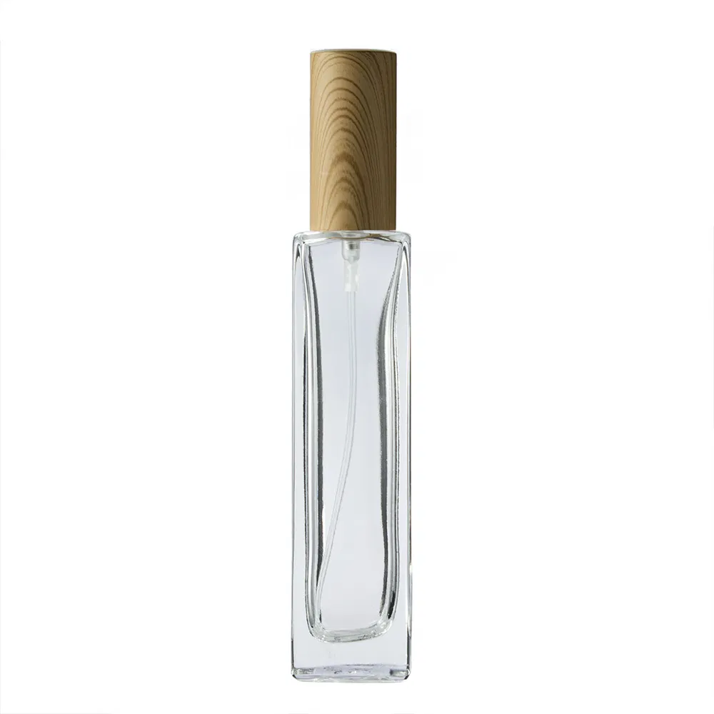 Empty Perfume Bottle Irregular Large Capacity Transparent Perfume Bottle Spray Glass Bottle