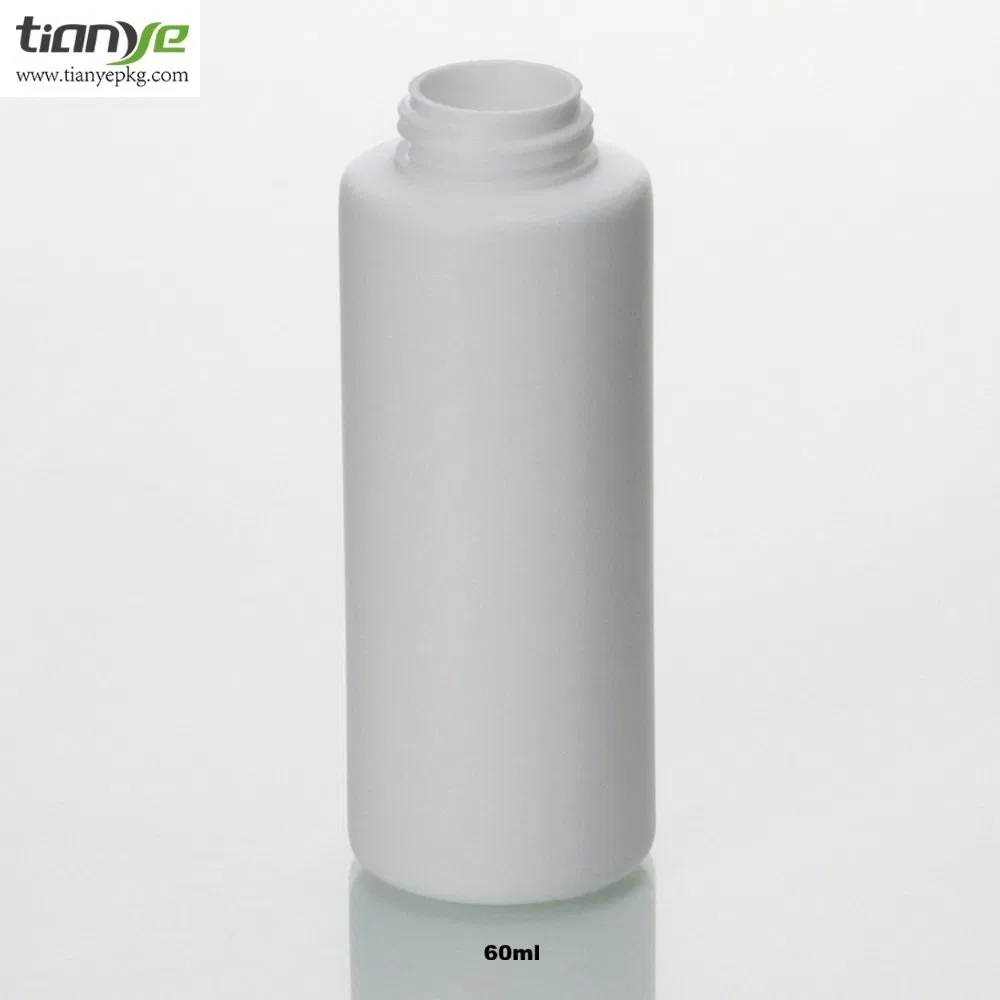 60ml/100ml PP Cylinder cosmetic Packaging Plastic Bottle with Flip Cap for Lotion /Toner /Essence