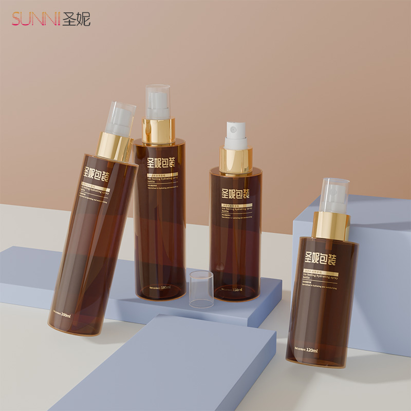Customized Wholesale Empty 30ml 60ml 100ml 120ml 150ml Hair Oil Fine Hand Sanitizer Mist Dispenser Skincare Toner Packaging Nozzle Spray Plastic Pet Bottle Jar